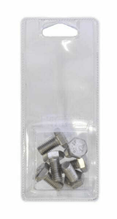 Pièces agricoles - Fasteners - Boulon inox M10 x 20mm, A2 (6)