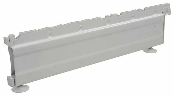 Pièces agricoles - Magasin - Pied bas 47x16 cm blanc