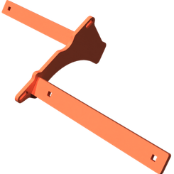 Pièces agricoles - Pièce divers - Porte-essuie-glace droit -peint-