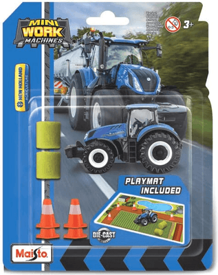 Loisirs - Jouets - Ensemble de jeu New Holland mini-machines de travail ferme