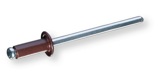 Boulonnerie, quincaillerie - Visserie boulonnerie - RIVET AV AL/AC TP SEPIA 3,2X6
