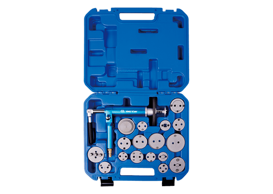 Outils - Outils divers - Coffret repousse piston de freins pneumatique 17 pièces + VW