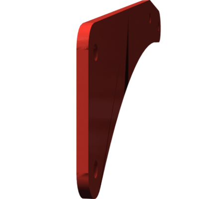 Pièces agricoles - Pièce divers - PLAQUE DE MONTAGE DE SOUPAPE -peint-