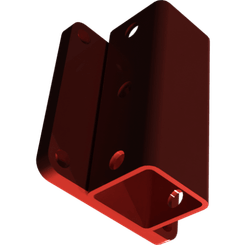 Pièces agricoles - Pièce divers - support de support soudé peint