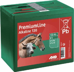 Pièces agricoles - Cloture,Jardin & Sylviculture - Pile alcaline 9V 130 AH
