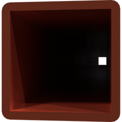 Pièces agricoles - Pièce divers - tube carré f. herse 1400mm -peint-