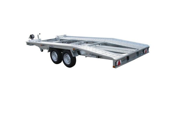 Materiels - Remorque voiture - PORTE VOITURE roues dessous 400x215 PTAC : 2700 kg