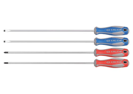 Outils - Outils divers - Jeu de 4 tournevis à fente et Phillips Longueur 300mm