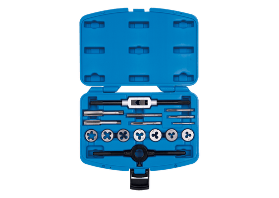 Outils - Outils divers - Coffret de tarauds, filières et porte-outils - 16 pièces