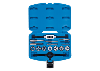 Outils - Outils divers - Coffret de tarauds, filières et porte-outils - 16 pièces