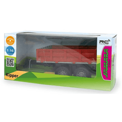 Loisirs - Jouets - Benne rouge pour RC-Tractor 1:16