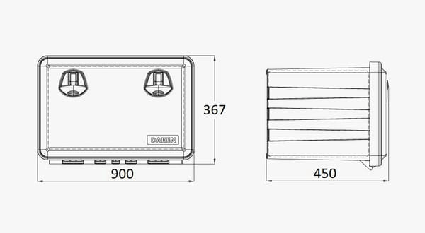 Pièces agricoles - Pièce divers - Boîte à outils Just 900
