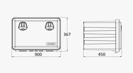 Pièces agricoles - Pièce divers - Boîte à outils Just 900