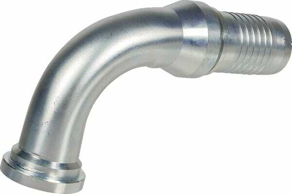 Pièces agricoles - Hydraulique - Raccord à bride DN40-Ø50,8 90°