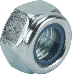 Pièces agricoles - Fasteners - Écrou de blocage hexagonal DIN985 M12x1,75 en acier zingué |8| Kramp