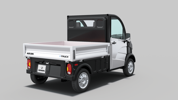 Materiels - Voiture sans permis - Voiture sans permis Aixam E-TRUCK L6E ELEC PLATEAU