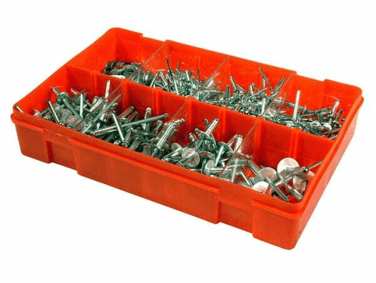 Pièces agricoles - Tracteur pièce adaptable - Coffret De Rivets Pop