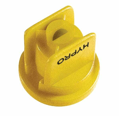 Pièces agricoles - Pièce Pulvérisateur - Buse à jet plat LD 110° 2 jaune plastique Hypro