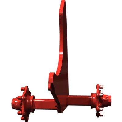 Pièces agricoles - Pièce divers - cadre de roue droite soudé -peint-