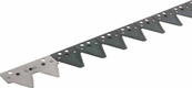 Couteau de faucheuse à barre de coupe, 24 sections
