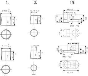 Pièces agricoles - Eclairage - Battery 12V 60Ah 640A N60 VARTA Dynamic EFB