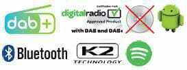 Pièces agricoles - Eclairage - AUTORADIO JVC CD+BLUETOOTH+TUNER DAB
