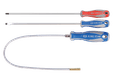 Jeu de tournevis à fente et PHILLIPS® + doigt magnétique - 3 pièces