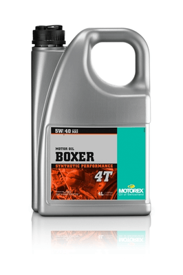 Pièces Quad & Motos - Lubrifiants et nettoyants - Huile moteur MOTOREX Boxer 4T - 5W40 4L