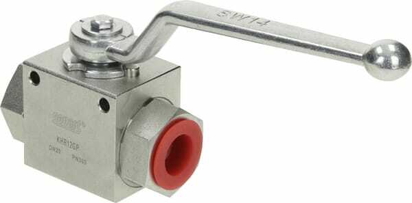 Pièces agricoles - Hydraulique - Vanne à bille 2/2 - 3/4" BSP