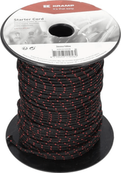 Pièces agricoles - Moteurs pièce adaptable - Cordon de lanceur 3,0 mm x 100 m noir