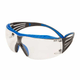 Lunettes de sécurité SecureFit 400X, monture bleue/grise, antibuée (K&N) Scotchgard™, verres transparents