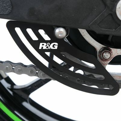 Pièces Quad & Motos - Equipement véhicule - Protection de couronne (dent de requin) R&G RACING noir Kawasaki Ninja 400