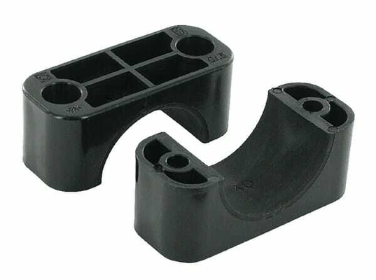 Pièces agricoles - Hydraulique - Demi-coq. noire lisse A5 40mm