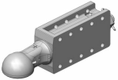 Oeillet d'attelage K80® avec palier à visser ISO 24347