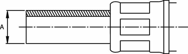 Pièces agricoles - Hydraulique - Raccord 8 mm