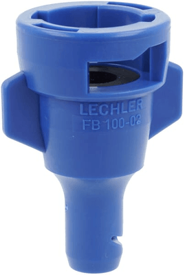 Pièces agricoles - Pièce Pulvérisateur - Buse à azote excentrée FB 03 en plastique bleu