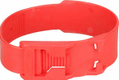Bracelet plastique rouge