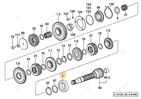 Pièces agricoles - Roulements - ROULEMENT