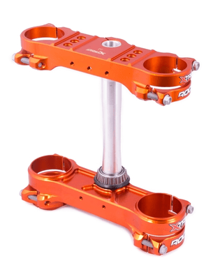 Pièces Quad & Motos - Equipement véhicule - Té de fourche XTRIG ROCS Pro orange offset 20-22mm