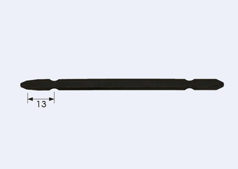 Outils - Outils divers - Embout 1/4" à gorge réversib le Phillips N° 1 Longueur 110mm