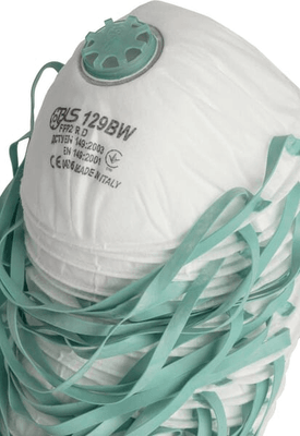 Vêtements et protections - Equipement - BLS 129BW FFP2 RD masque à valve 15pcs