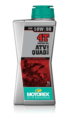 Pièces Quad & Motos - Lubrifiants et nettoyants - Huile moteur MOTOREX ATV Quad Racing 4T - 10W50 10x1L