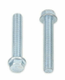 Vis à bride BOLT tête hexagonale 8mm M6x1x35mm 10 pièces
