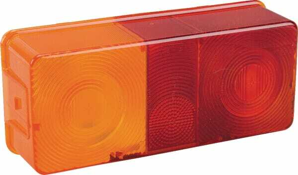 Pièces agricoles - Eclairage - Cabochon de feu arrière gauche Hella pour 2SD002582011