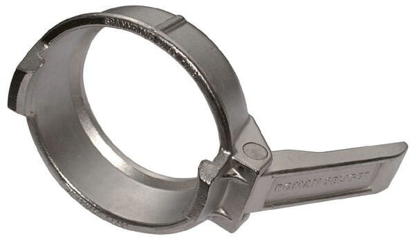 Pièces agricoles - Hydraulique - Bague de serrage inox. 3"