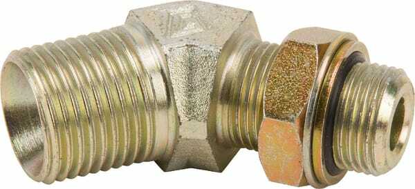 Pièces agricoles - Hydraulique - Adaptateur 45 3/8 x 1/2 BSP