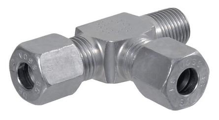 Pièces agricoles - Hydraulique - Té en L 8L-1/4"