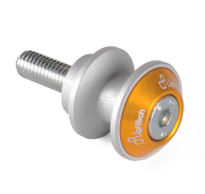 Pièces Quad & Motos - Equipement véhicule - Pions de bras oscillant LIGHTECH M10X1,25 bicolore or universels (la paire)