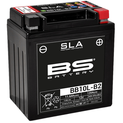 Pièces Quad & Motos - Electrique - Batterie BS BATTERY SLA sans entretien activé usine - BB10L-A2/B2