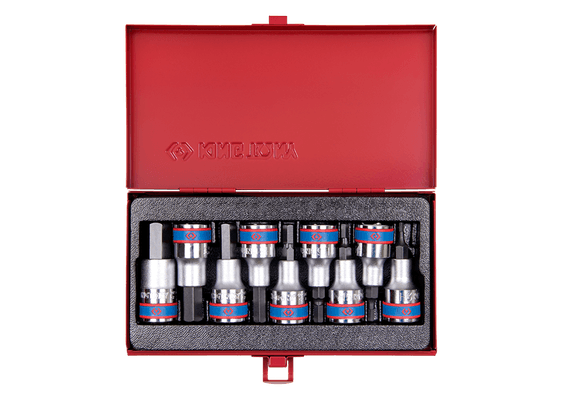 Outils - Outils divers - Coffret de douilles 1/2" mâle, 9 pièces